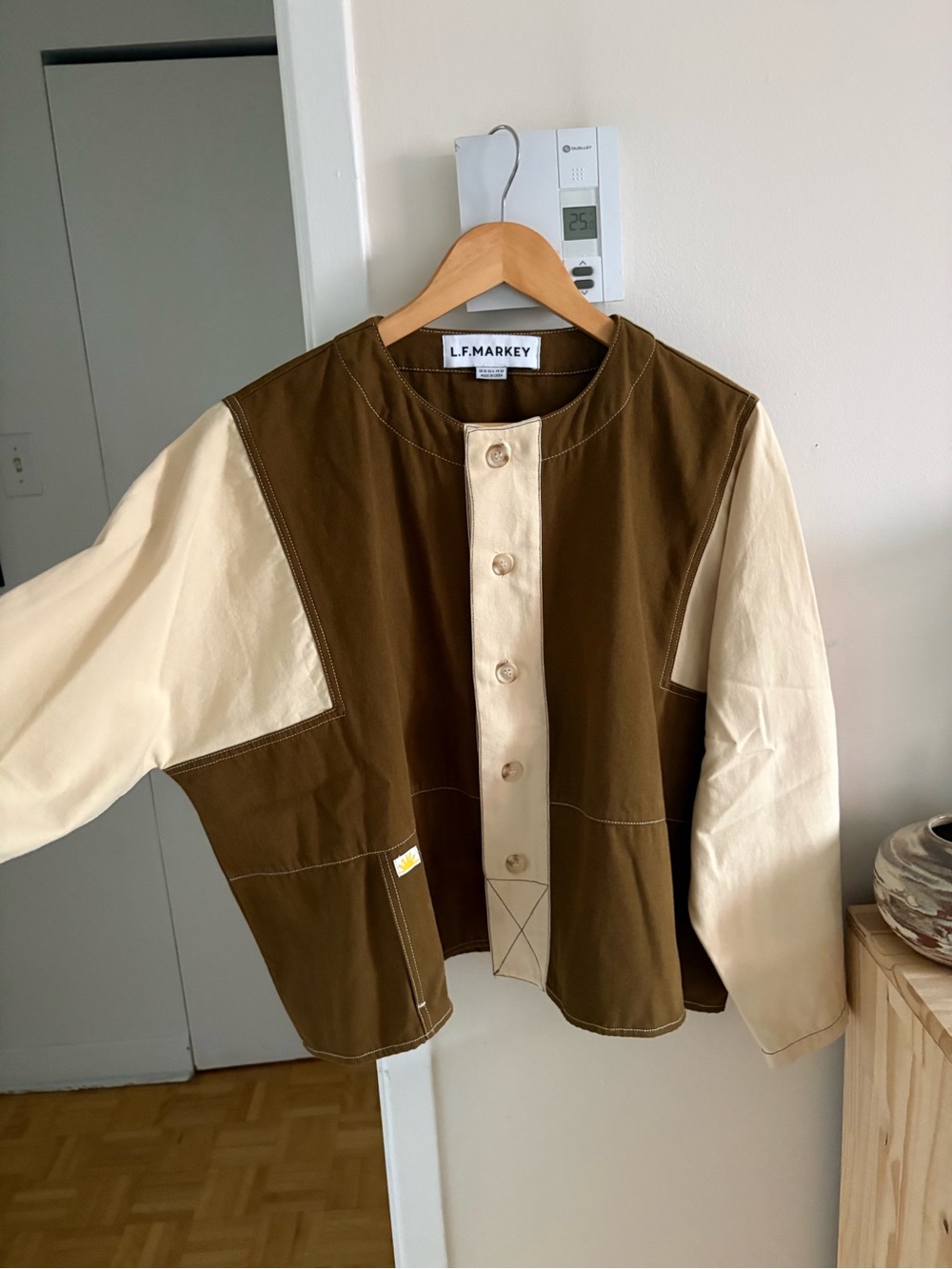 LF Markey Two Tone Button Up Shirt/Jacket - Picture 2 of 6